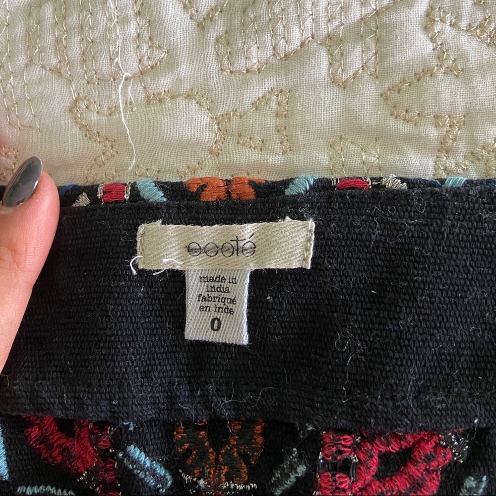 embroidered mini skirt! - Picture 3 of 4